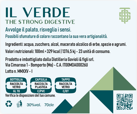Il Verde – Amaro Artigianale Italiano